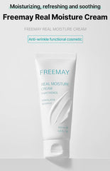 Close-up of creamy texture highlighting lightweight, fast-absorbing formula.