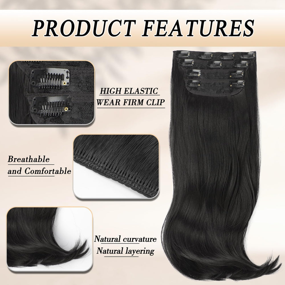 FREEMEIGE layered-design extensions highlighting a natural layered look.