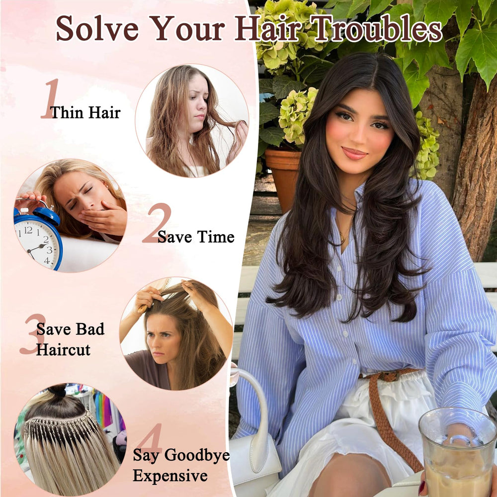 FREEMEIGE heat-resistant fibers ready for styling