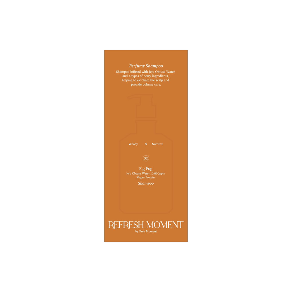 Freemoment Perfume Shampoo foam from lather on hair for gentle cleansing