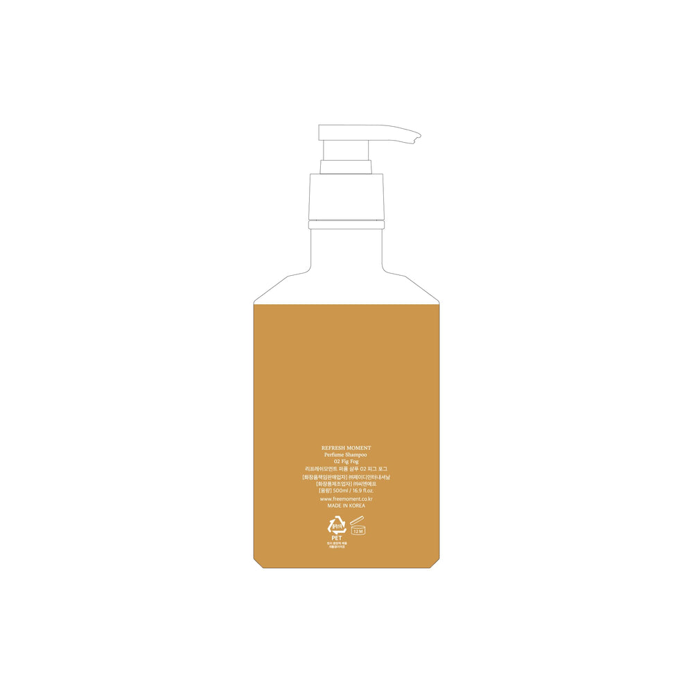 Freemoment Perfume Shampoo treated hair with noticeable volume