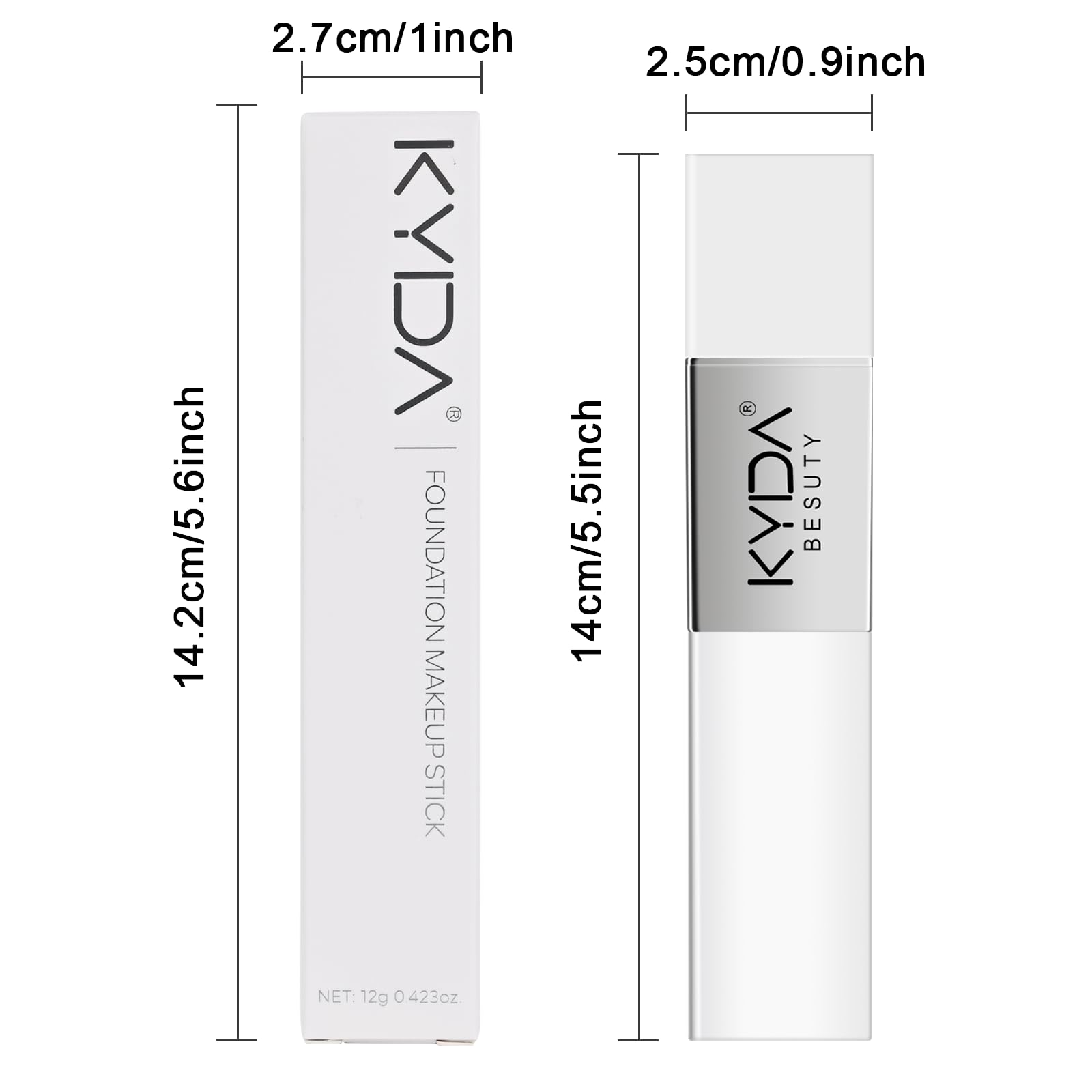 FREEORR color-changing-stick on skin shows tailored coverage in real life