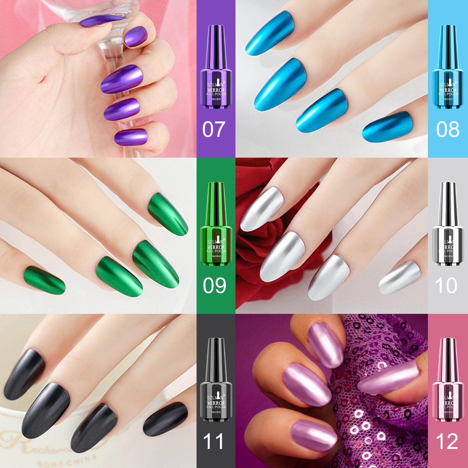 FREEORR long-lasting color delivers durable shine through daily wear.