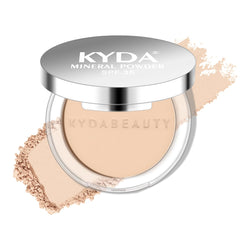 Freeorr mineral pressed powder in 01 light shade for a natural, weightless finish.