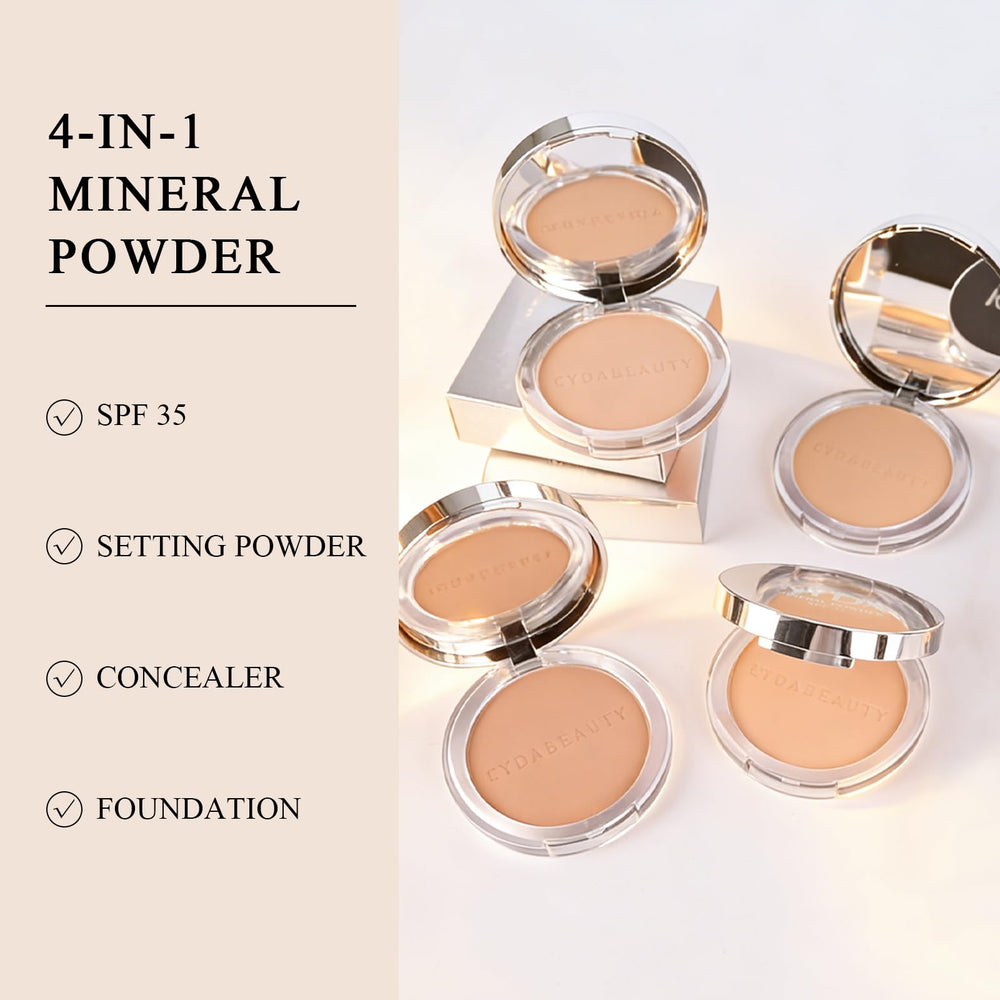 Freeorr powder concealer combo for quick coverage and even tone.