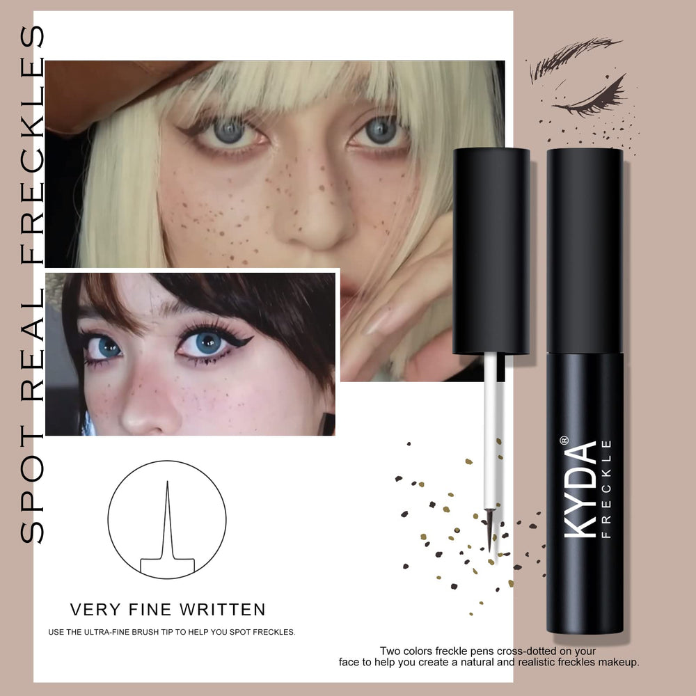 FREEORR Easy removal with makeup remover without pigment residue.