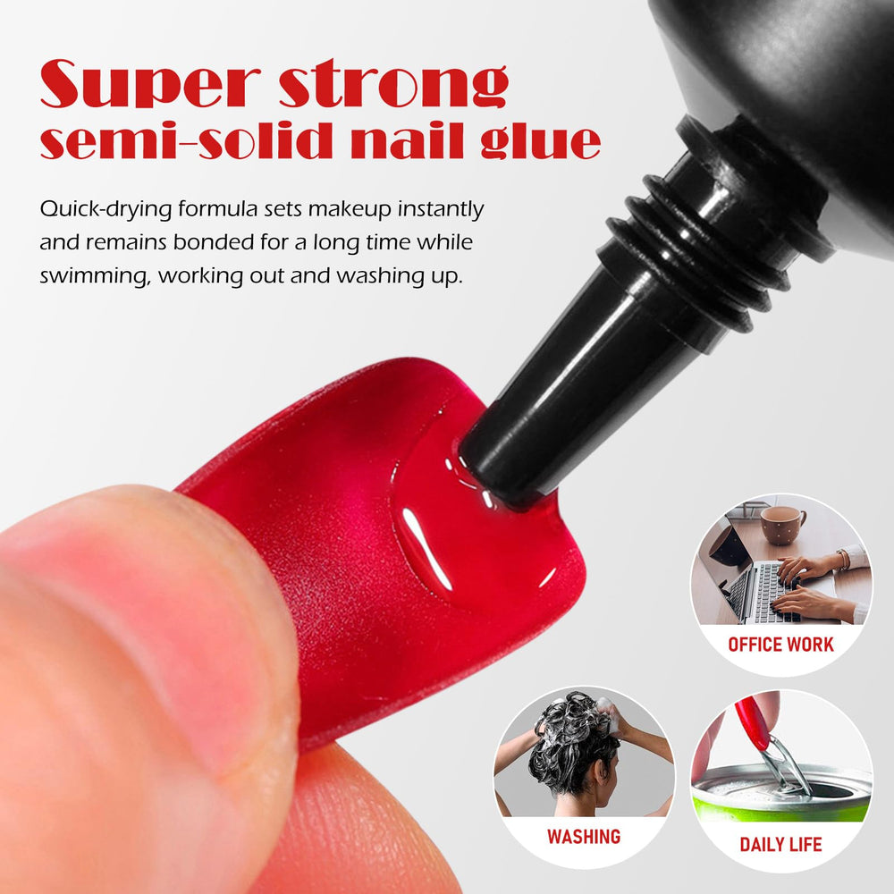 FREEORR nail glue remover for gentle, acetone-free removal