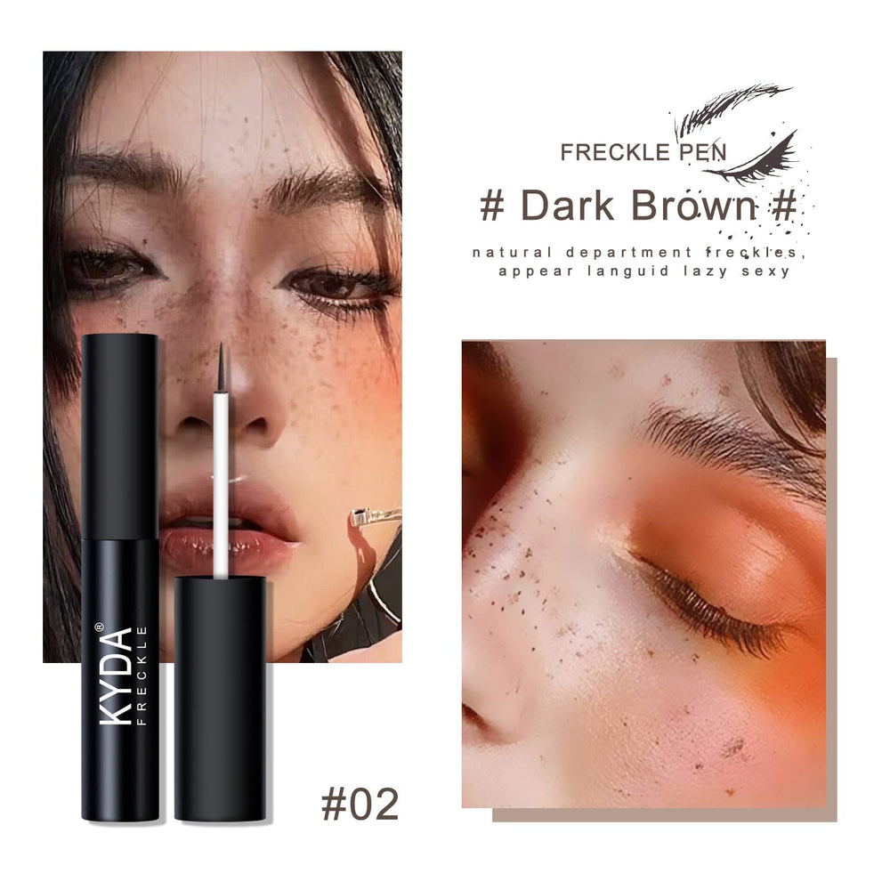 FREEORR Buildable pigments let you add depth to freckles.