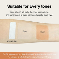 FREEORR packaging travel-friendly compact for on-the-go touch-ups