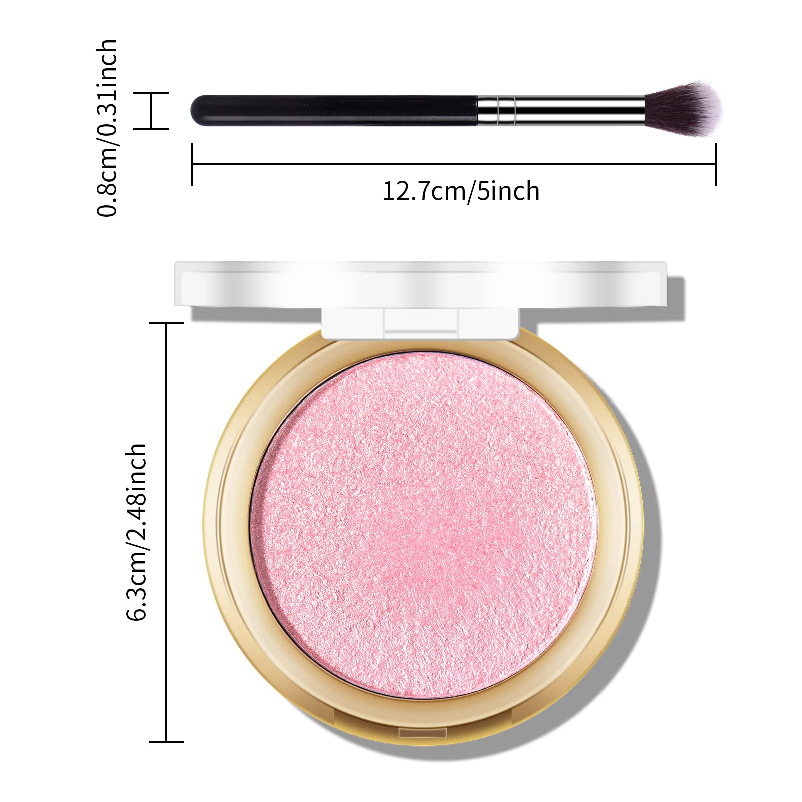 Freeorr palette texture delivers iridescent glow for everyday makeup looks.