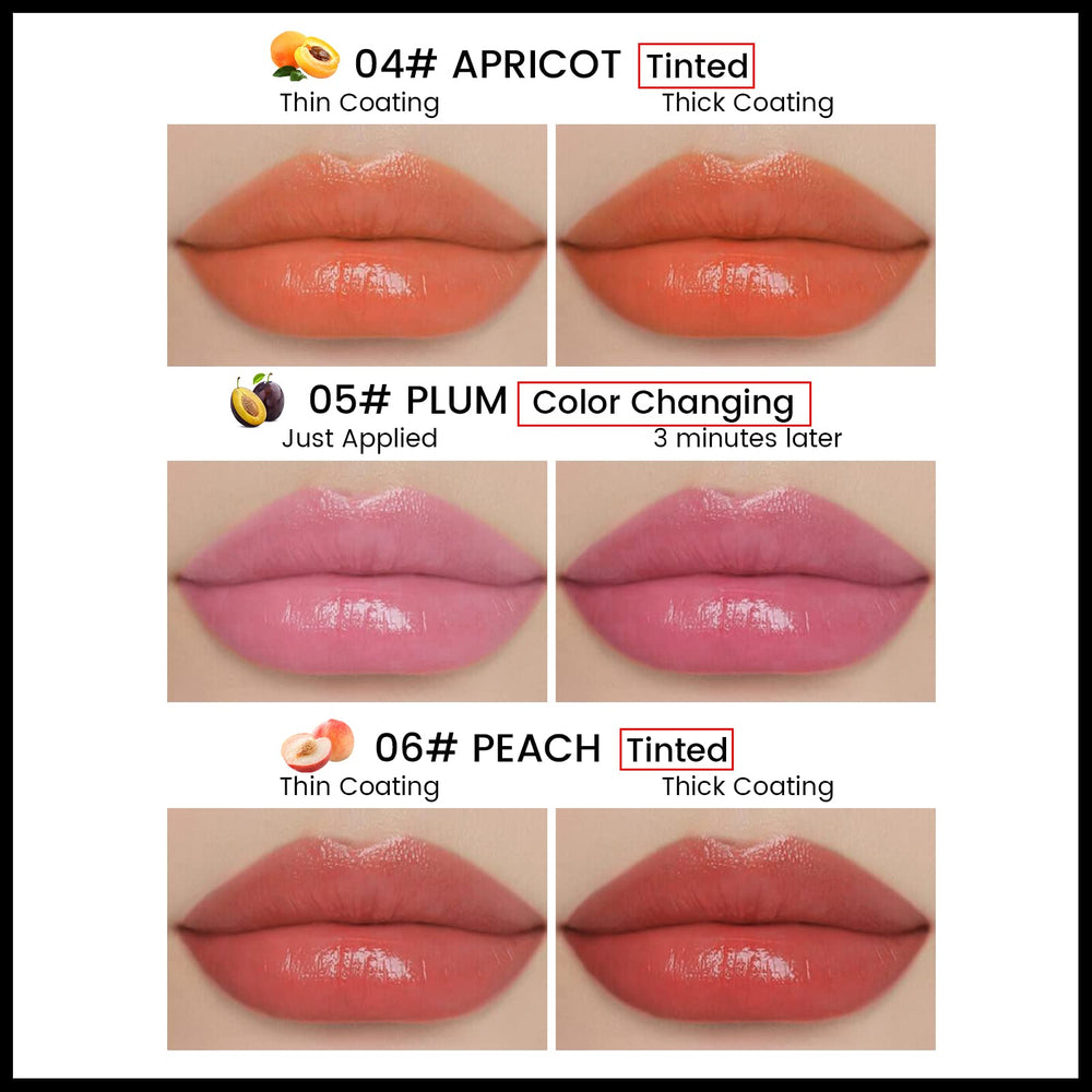FREEORR peach tinted lip balm to build color with lightweight comfort