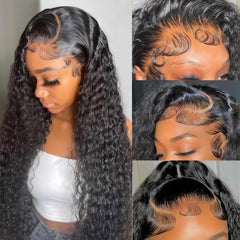 Freeternit 200-density human hair wig delivers fuller volume and bounce.