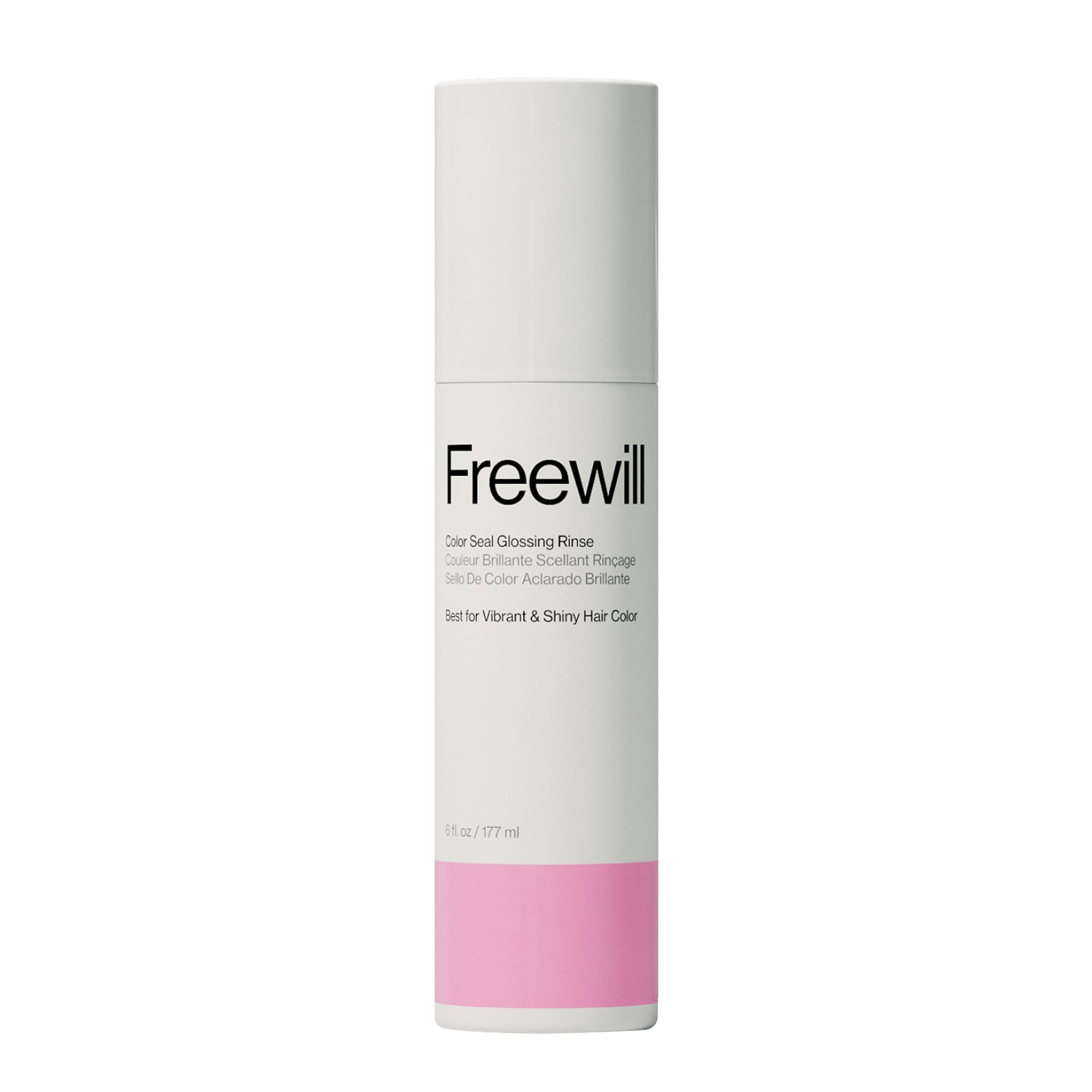 Freewill Color Seal Glossing Rinse bottle for color preservation and shine