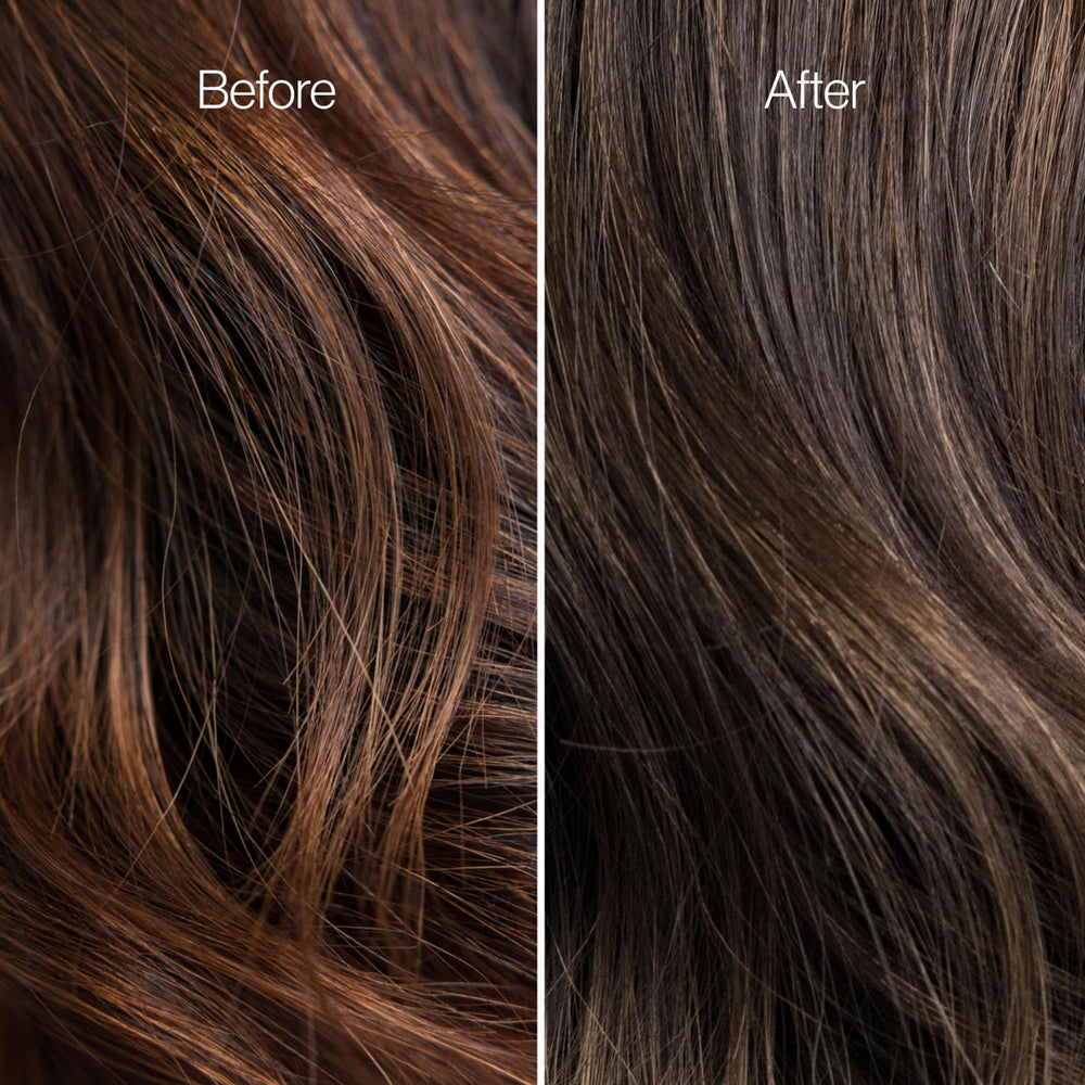 Freewill Color Seal Glossing Rinse frizz-control action on voluminous curls