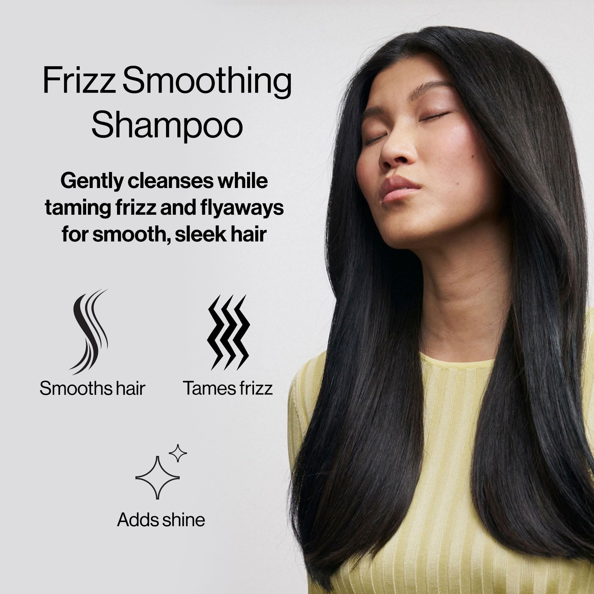 Close-up of Freewill conditioner tube applying detangling action