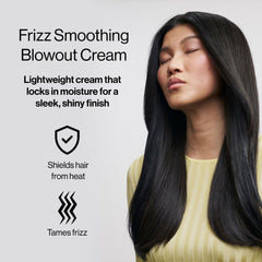 Freewill Frizz Smoothing Cream texture close-up showing silky consistency