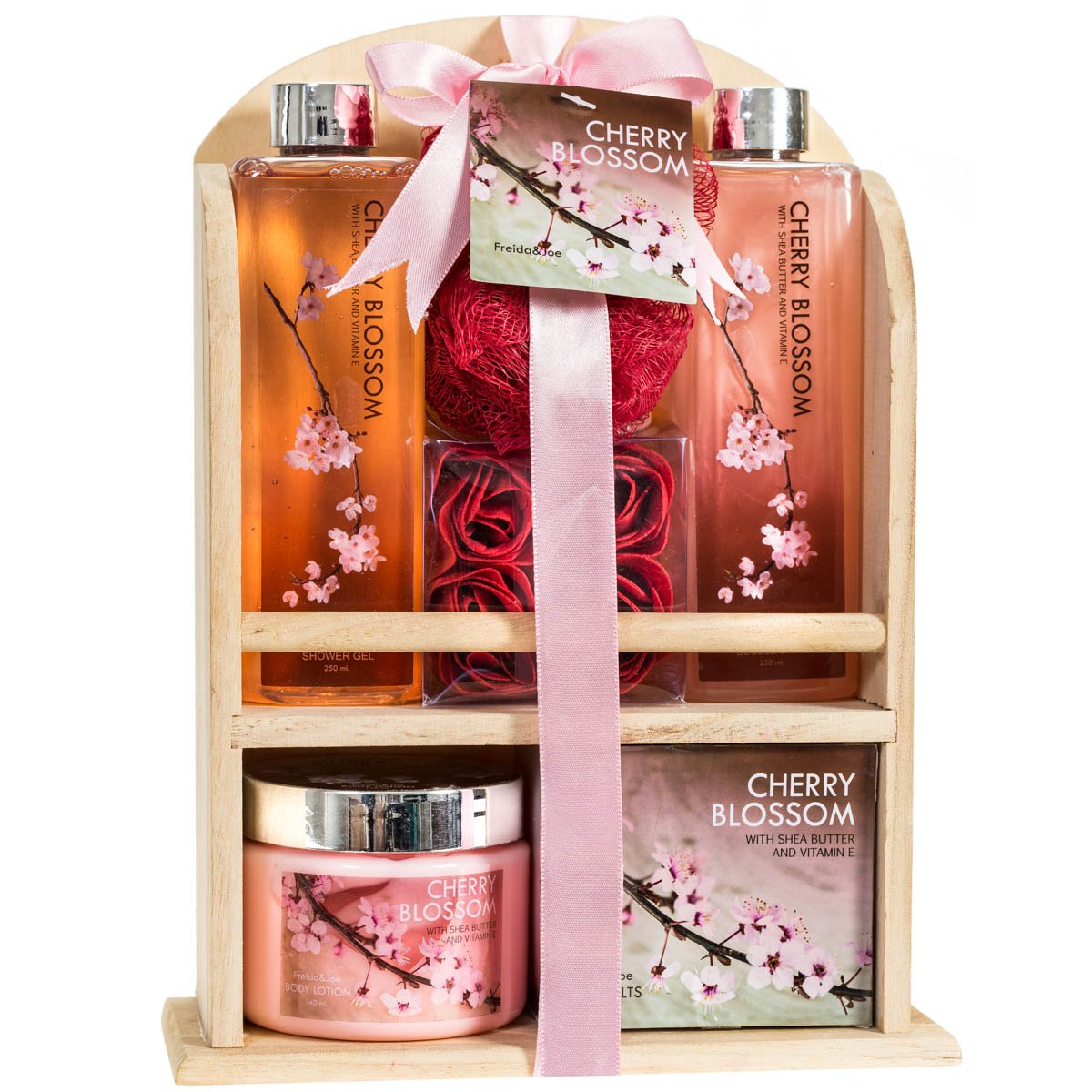 Freida and Joe Cherry Blossom Bubble Bath for pampered skin