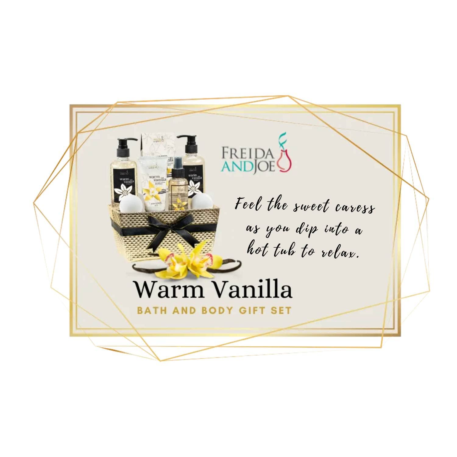 Freida and Joe warm vanilla body lotion for daily hydration