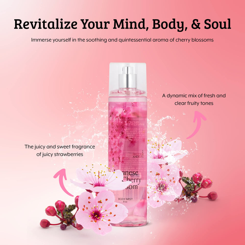 Freida & Joe alcohol-free body mist—light, skin-friendly fragrance experience.