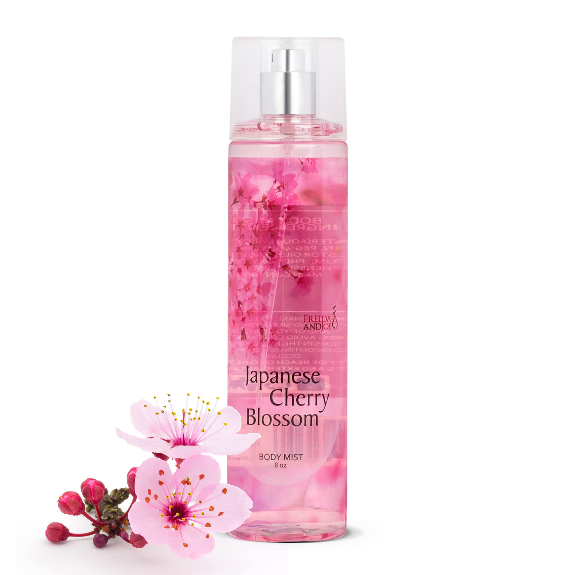 Freida & Joe Japanese Cherry Blossom bottle for daily wear with a soft floral scent.