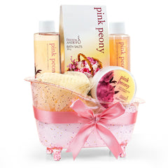 Freida and Joe shower gel with peony scent for a refreshing spa-like cleanse.