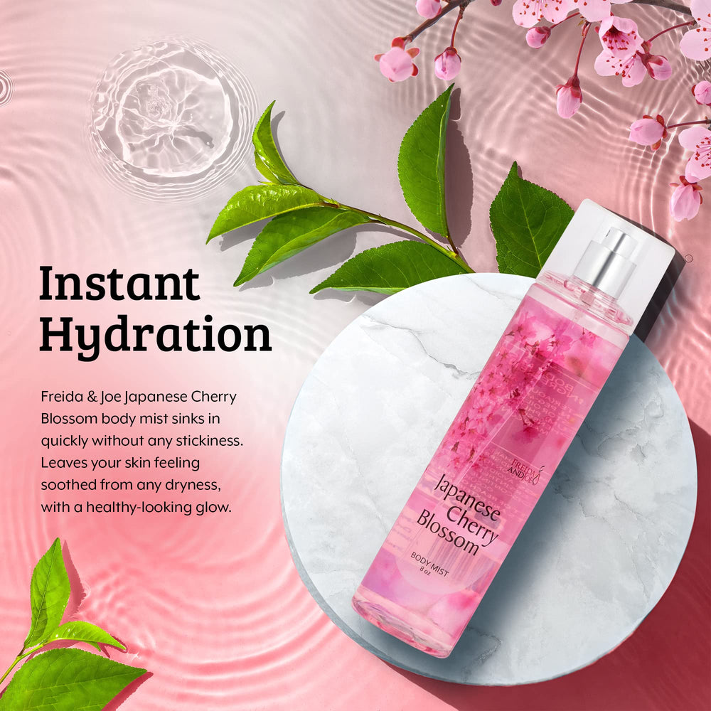 Freida & Joe Valentine’s gift idea—timeless cherry blossom aroma for her.