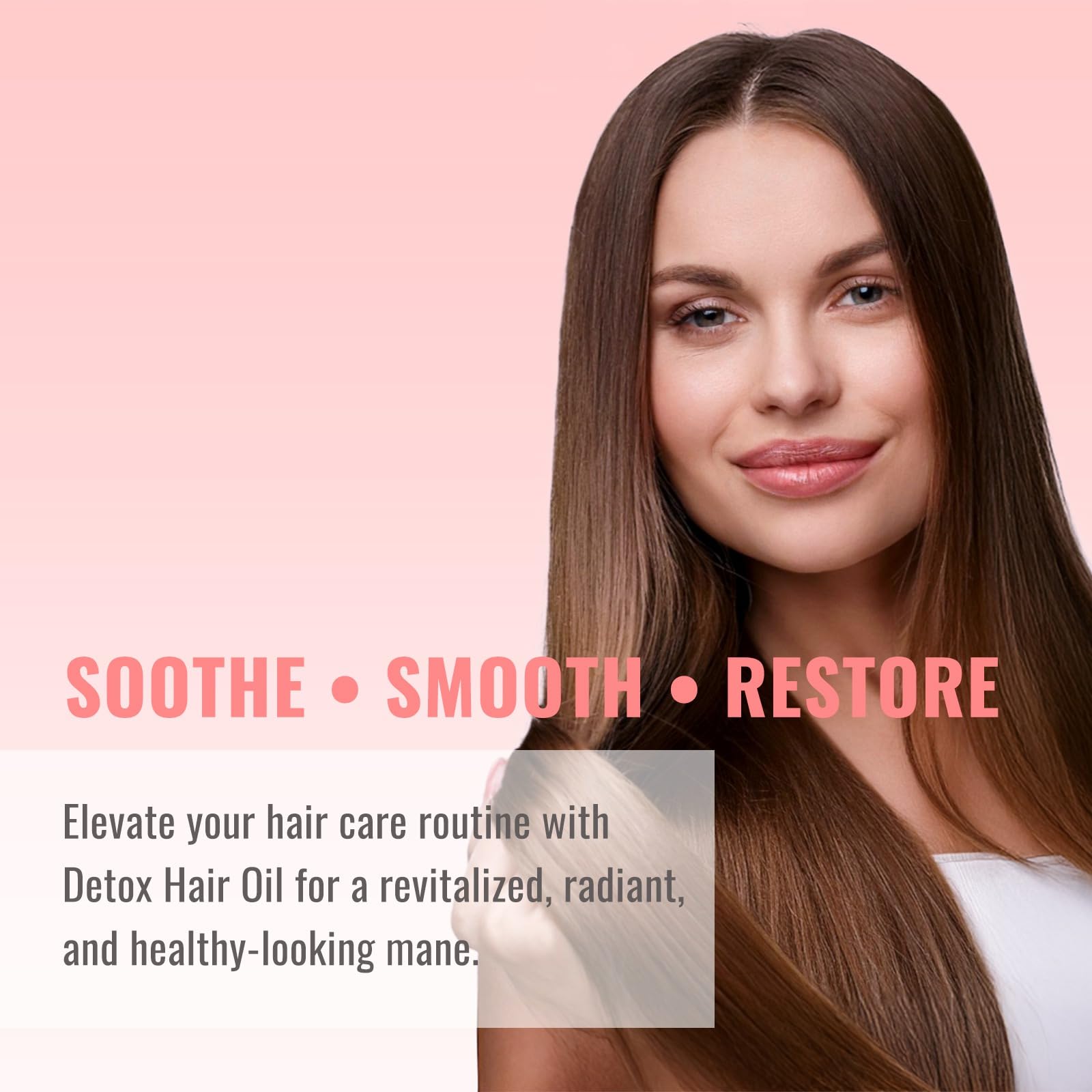 FRENCCIGA Detox Hair Oil Capsules deliver shinier, healthier-looking hair.