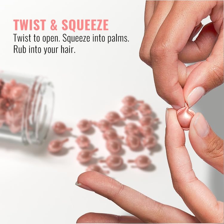 No greasy residue with fast-absorbing FRENCCIGA Detox Hair Oil Capsules.