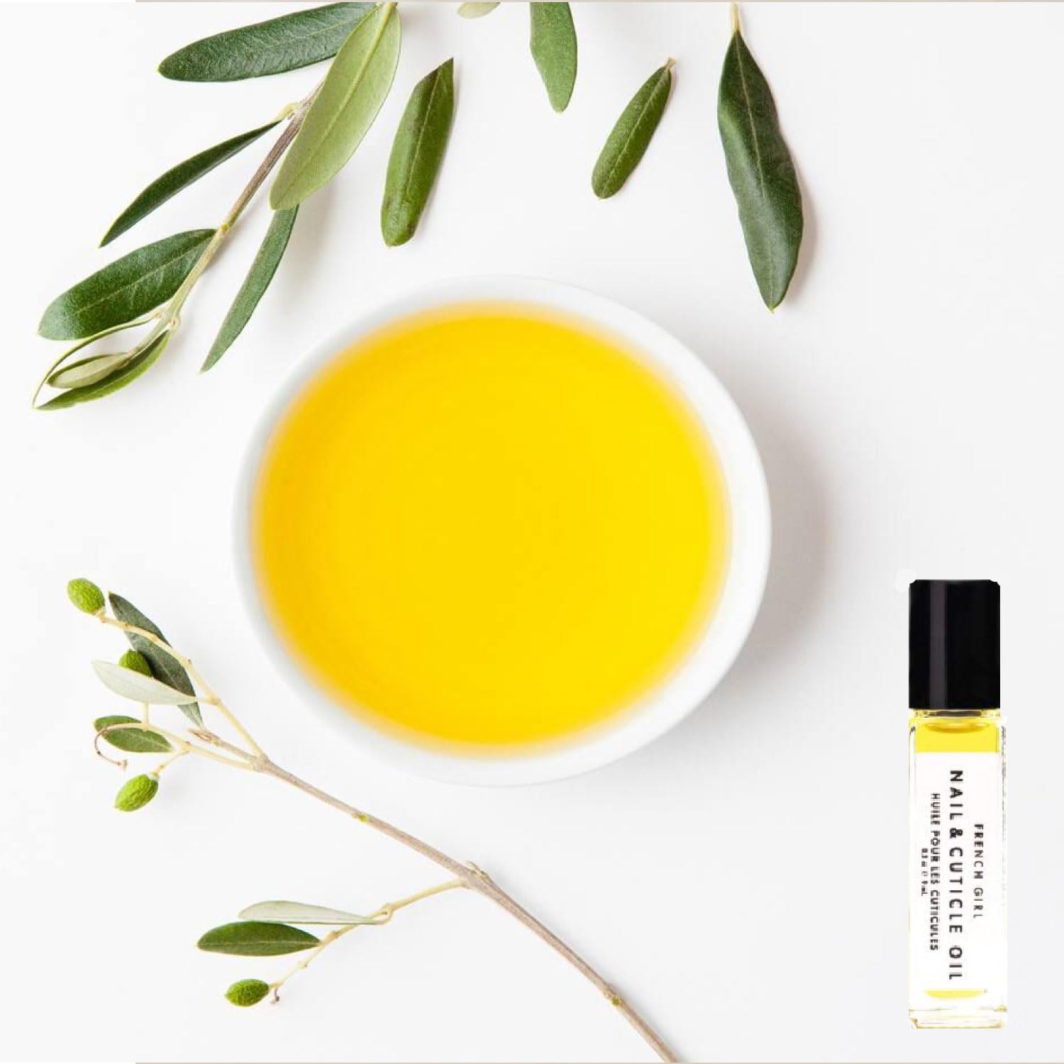 French Girl Nail & Cuticle Oil ingredients spotlighting tamanu and hemp oils.