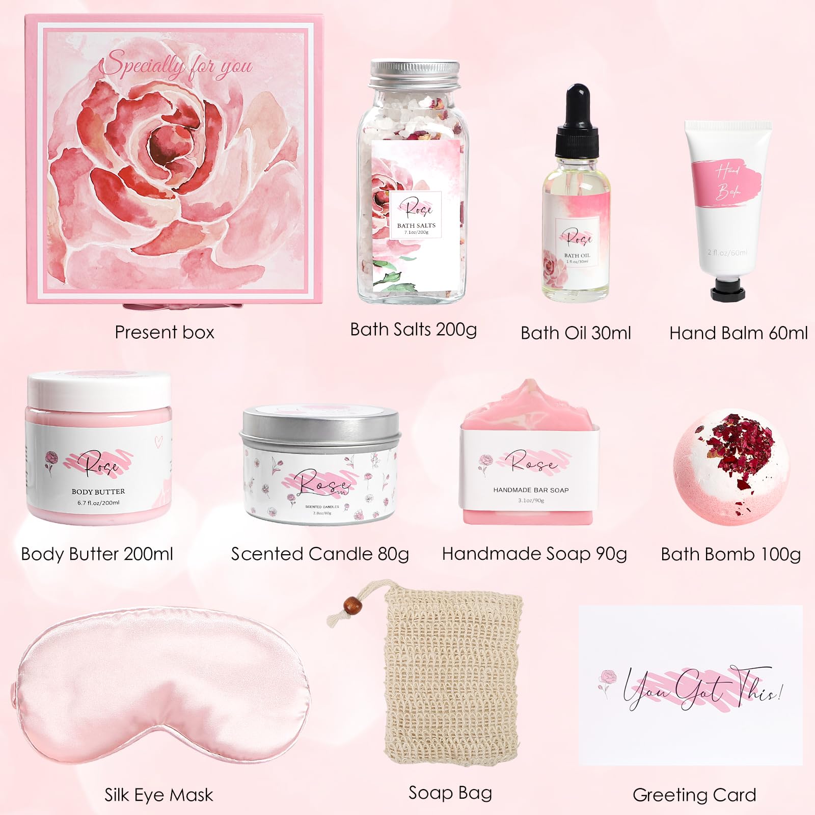Frerdui Rose Spa Body Butter with creamy texture nourishes skin