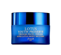 Fresh Lotus Youth Preserve Dream Night Cream jar for nightly hydration and rejuvenation