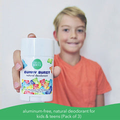 Fresh Monster gummy burst scent shown for kids, inviting daily use.