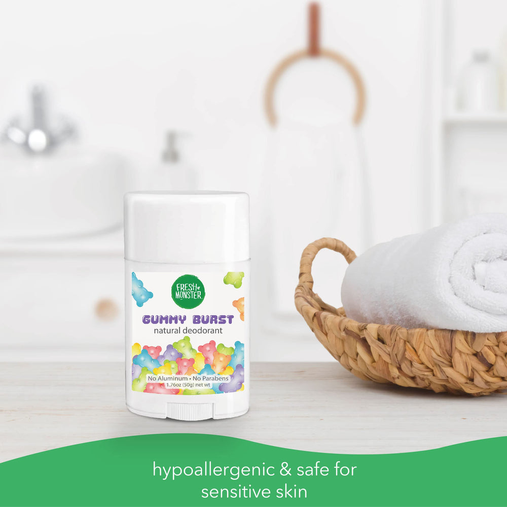 Fresh Monster deodorant made in the USA reflects quality and kid-friendly care.