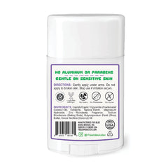 Fresh Monster deodorant packaging highlighting aluminum-free formula for safe daily use.