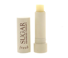 Close-up of Fresh Sugar Advanced Therapy lip treatment texture on lips