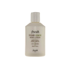Fresh Sugar Lemon Body Lotion bottle with citrus scent for hydrating skin