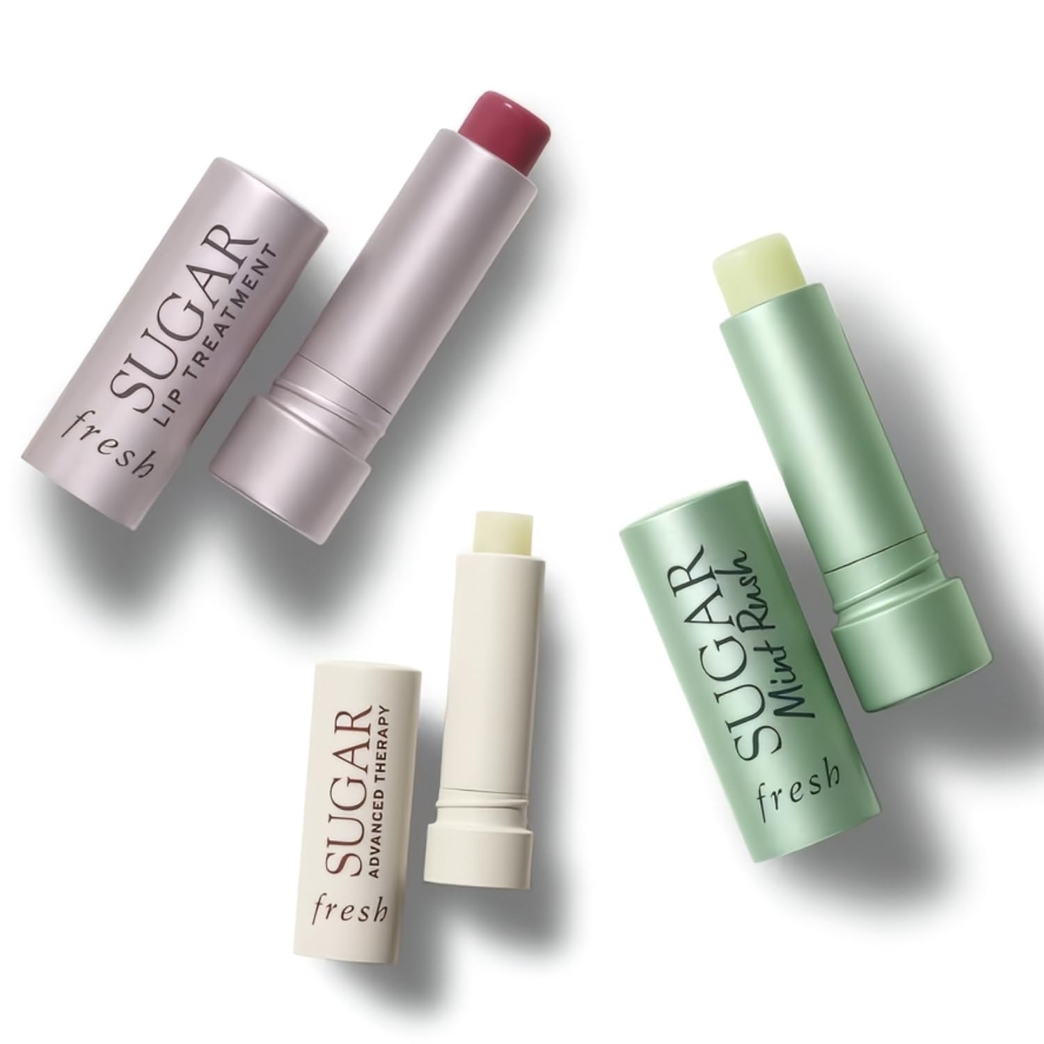 Fresh Mint Rush from the Tint & Treat Trio offers a cooling, hydrating mint feel.