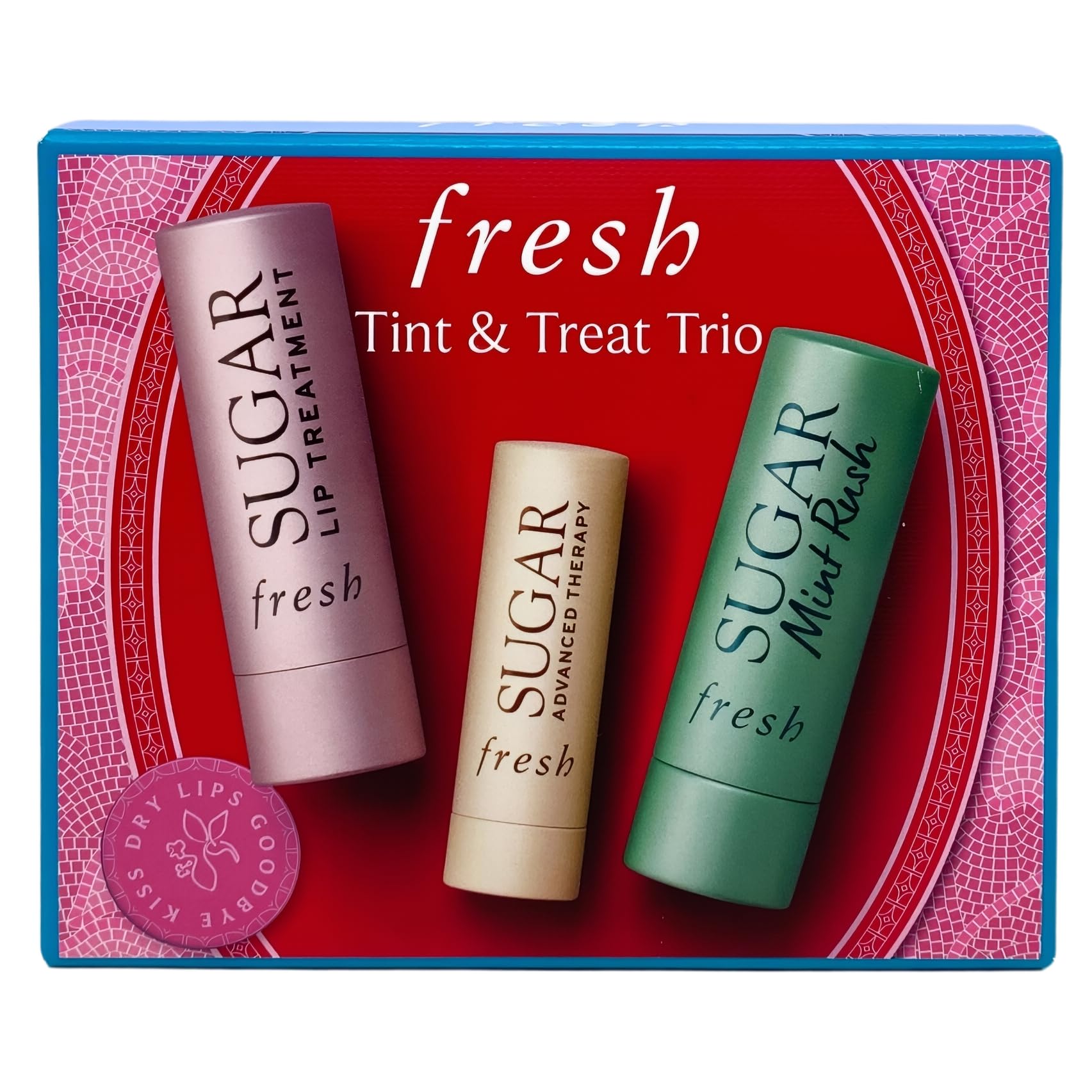 Fresh Rosé Lip Treatment from the Tint & Treat Trio delivers rosy tint and hydration.