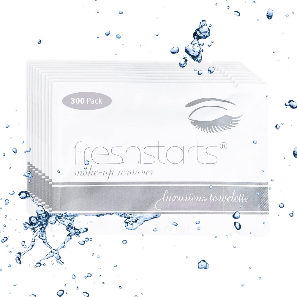 Freshends 300 bulk pack makeup remover wipes front view for quick cleansing and refreshment.