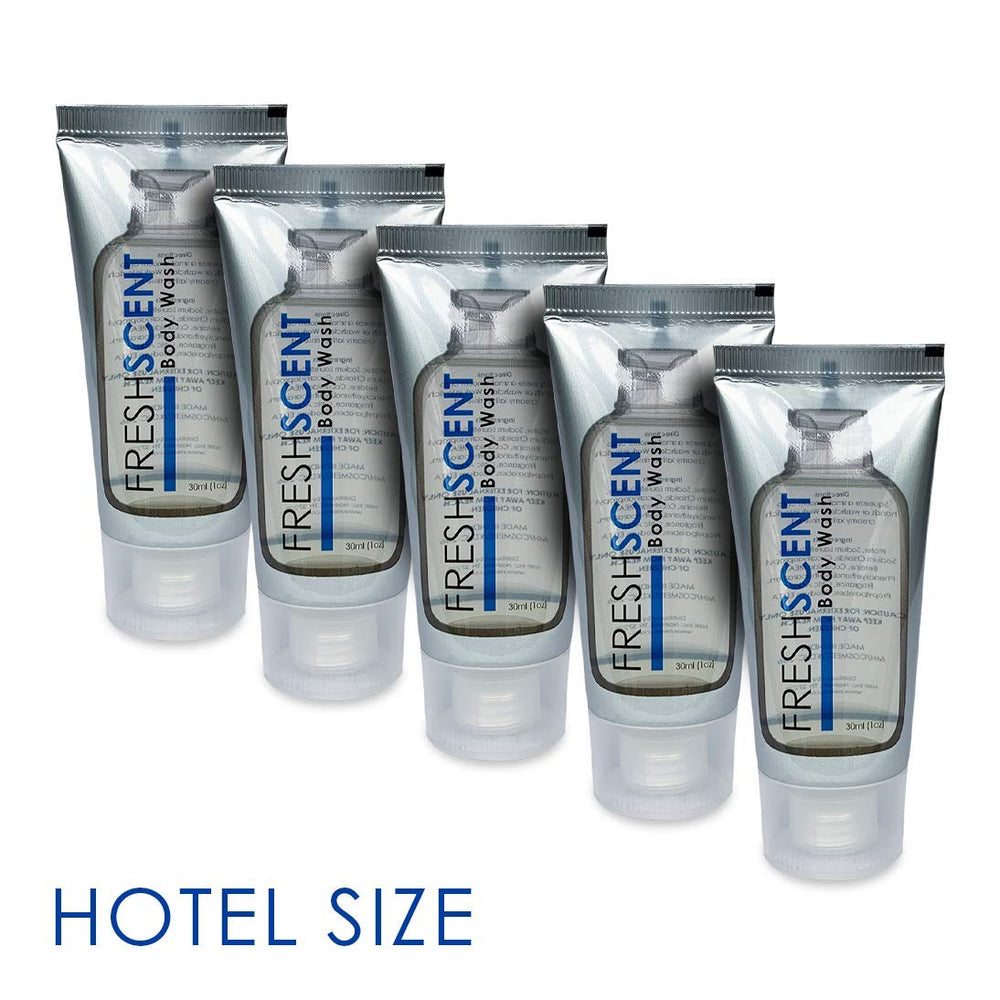 Freshscent 1oz tubes in cardboard case, shipping ready for bulk hospitality