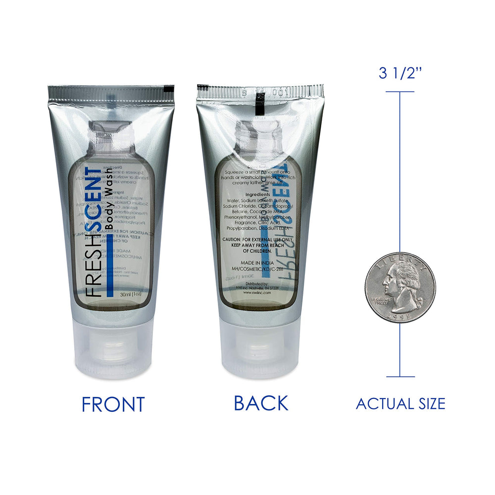 Freshscent body wash with unisex fragrance for diverse guests