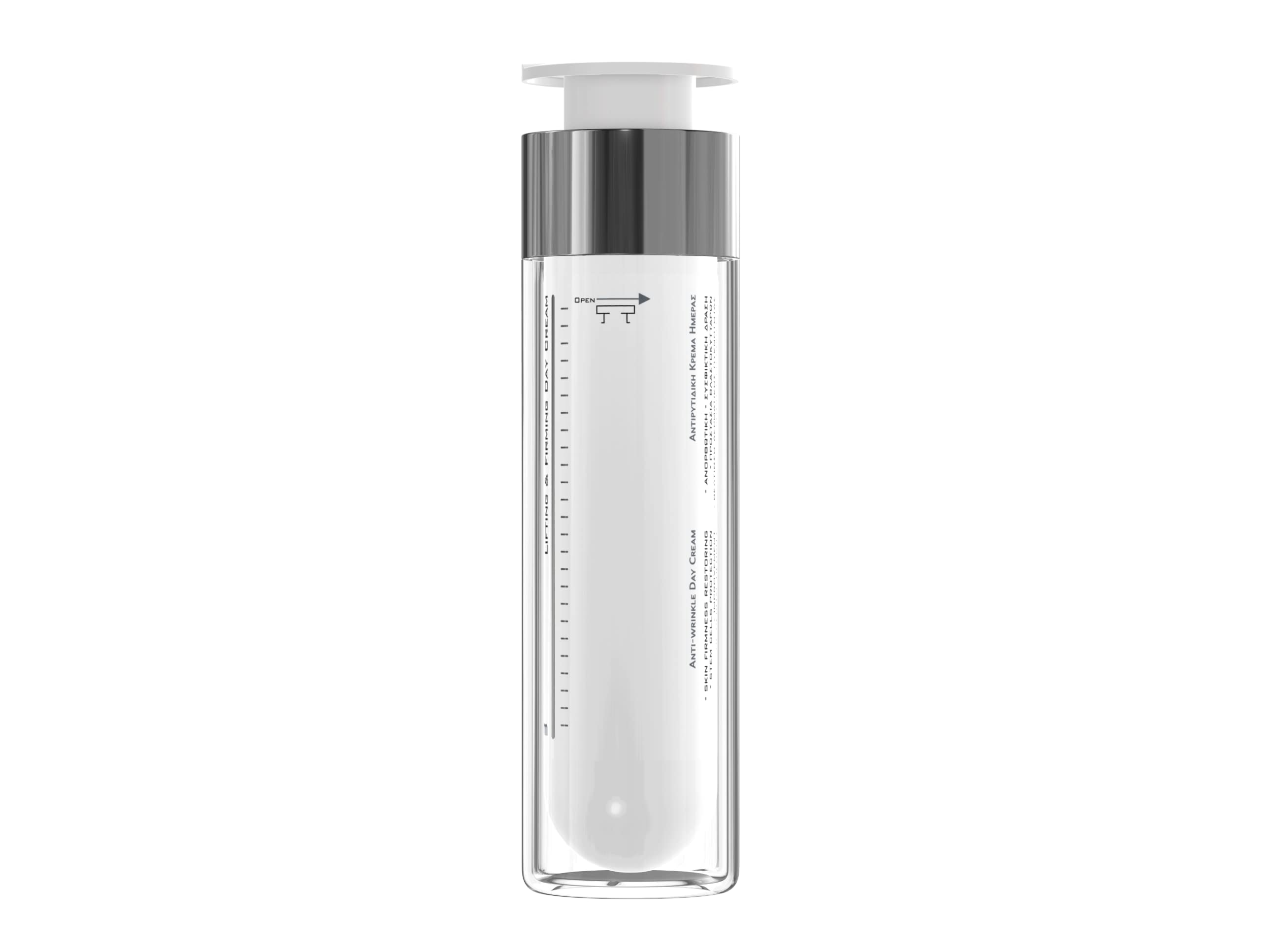 Frezyderm 50ml jar label indicating product size for daily routine