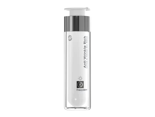 Texture close-up of Frezyderm Anti-Wrinkle Day Cream on finger showing silky, fast-absorbing cream