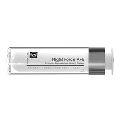 FrezyDerm Night Force tube application demonstrates easy nightly skincare routine for aging skin
