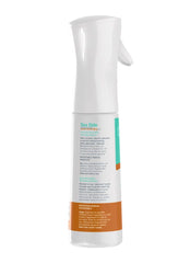 FREZYDERM Sea Side Dry Mist SPF 50+ water-resistant formula on sunny day