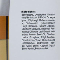 FrezyDerm Sun Screen Velvet second-skin look blends with body tone.
