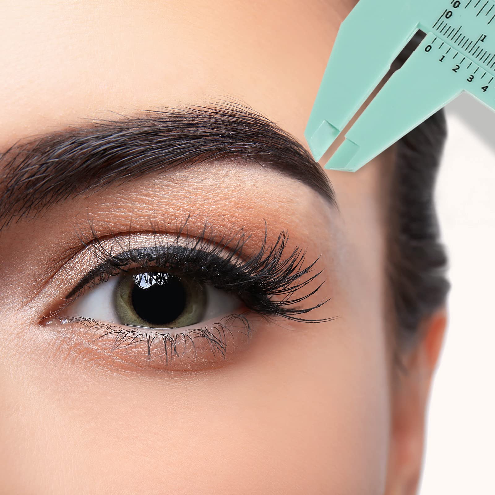 Frienda brow artist setup shows a professional toolkit for tattooing