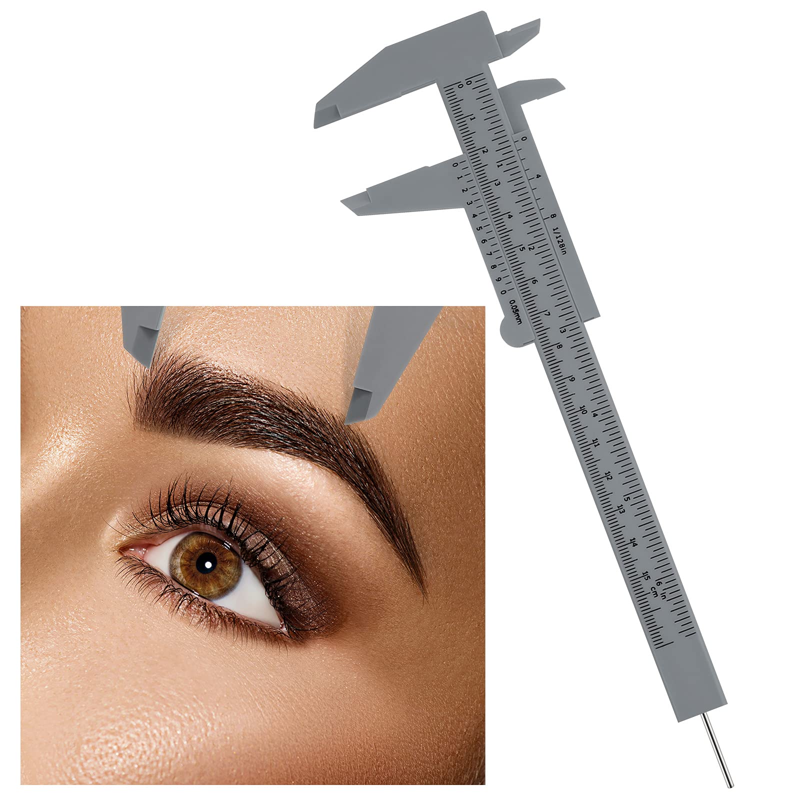 Frienda plastic caliper with metal inlay designed for safe daily use