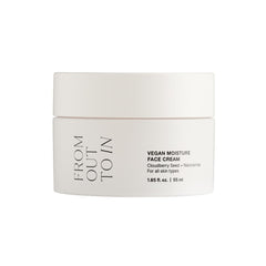 FROM OUT TO IN F.O.T.I vegan moisturizer bottle for lasting hydration