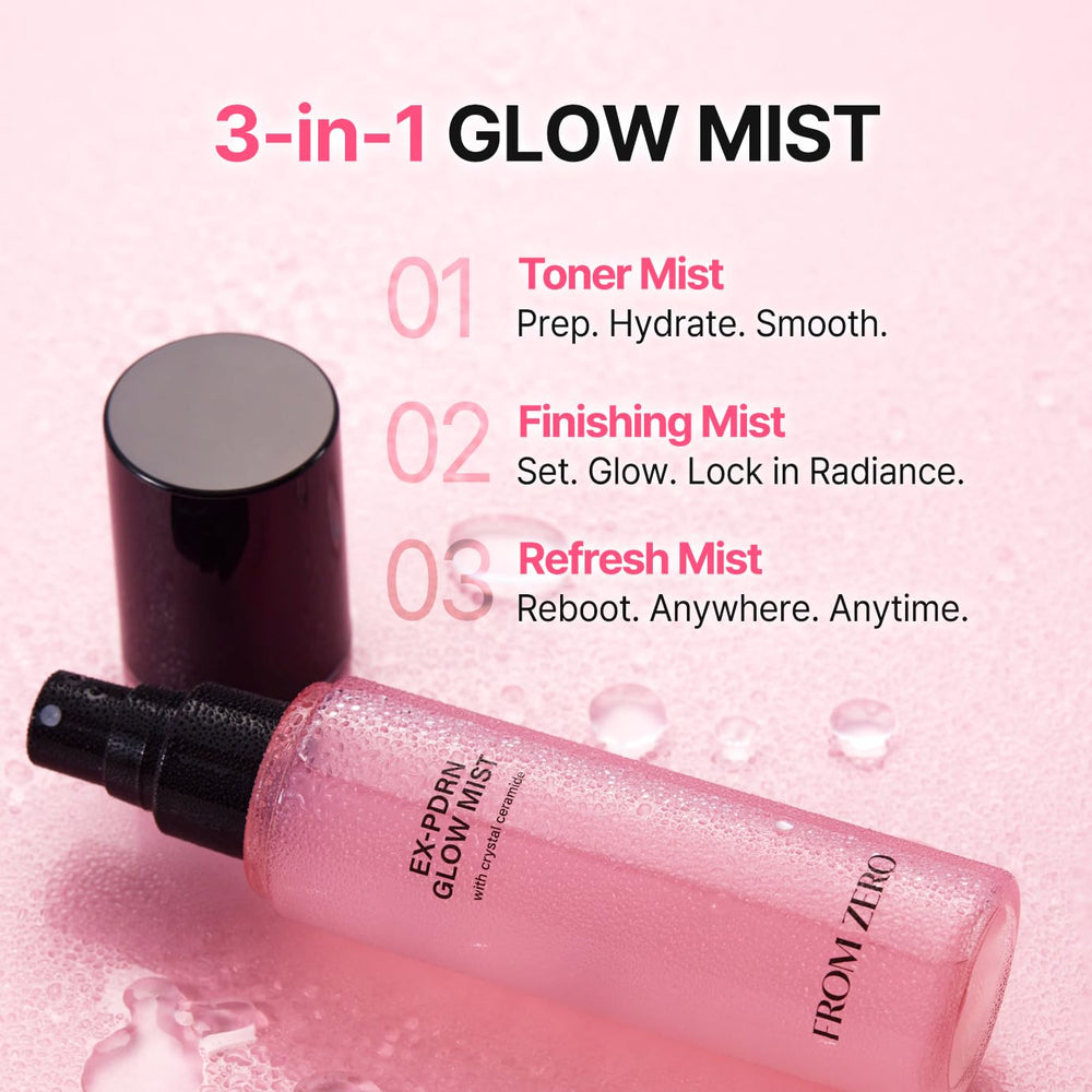 FROM ZERO EX-PDRN Glow Mist broccoli PDRN ingredient focus for vitality